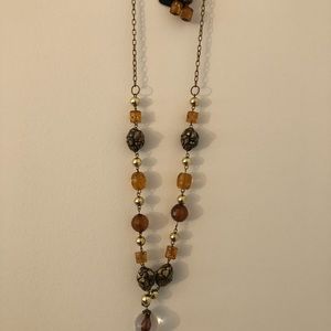 Necklace with earrings